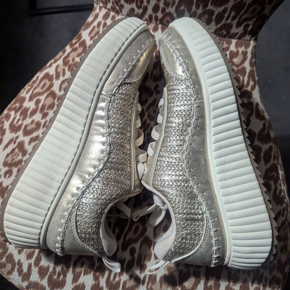 Gold Sneakers Women's